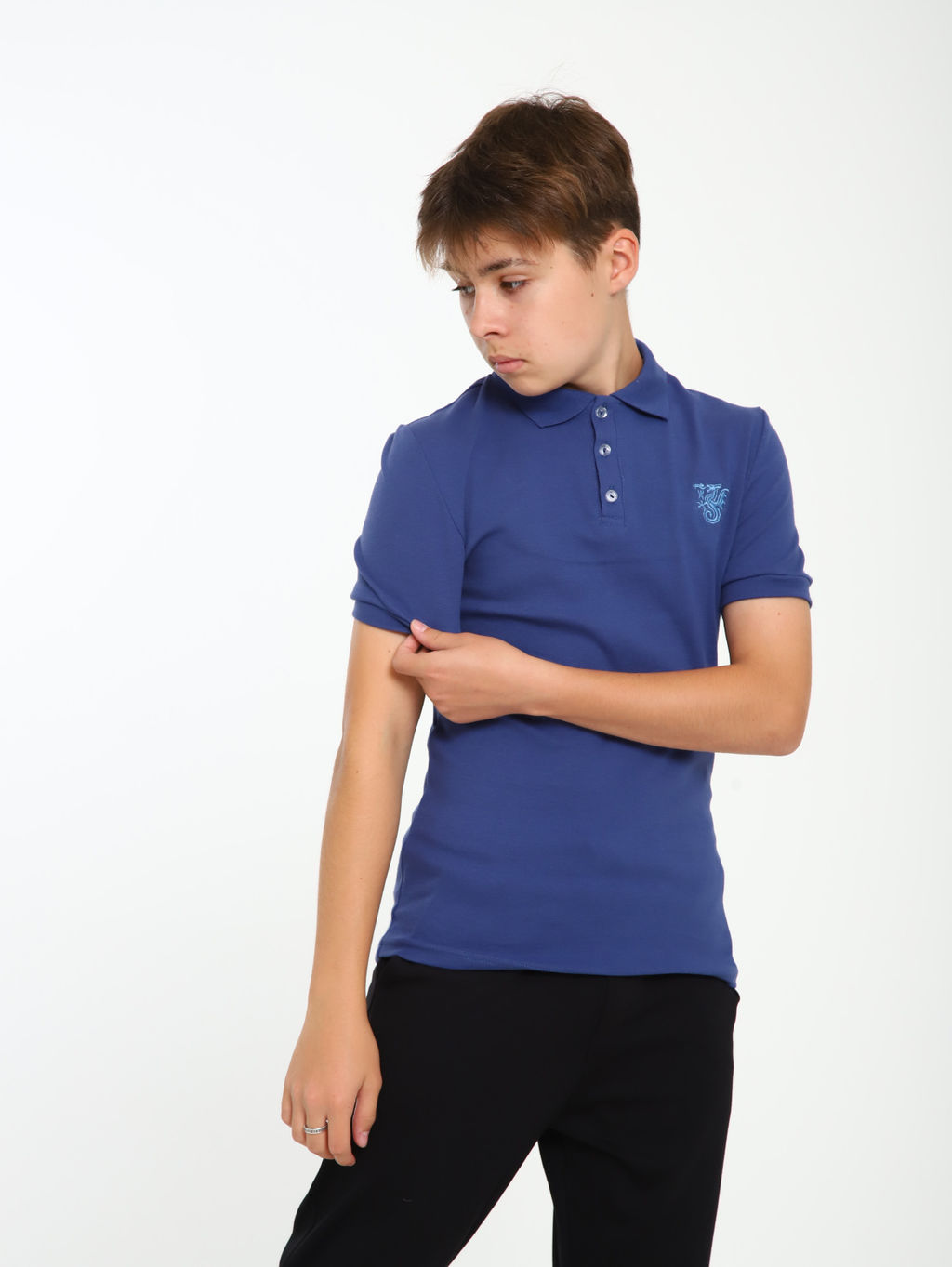 Рубашка-поло Петр графит Ладошки  фото 23