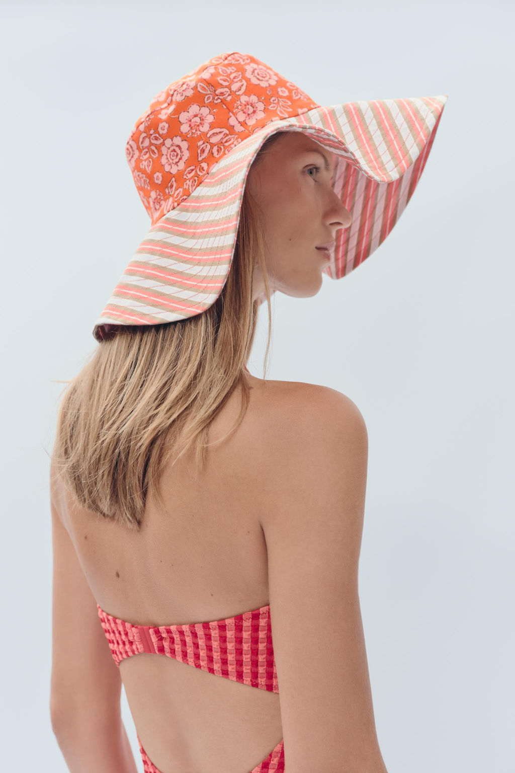 BA?ADOR HALTER VICHY LIMITED EDITION / BURGANDY MARS - Zara фото 3