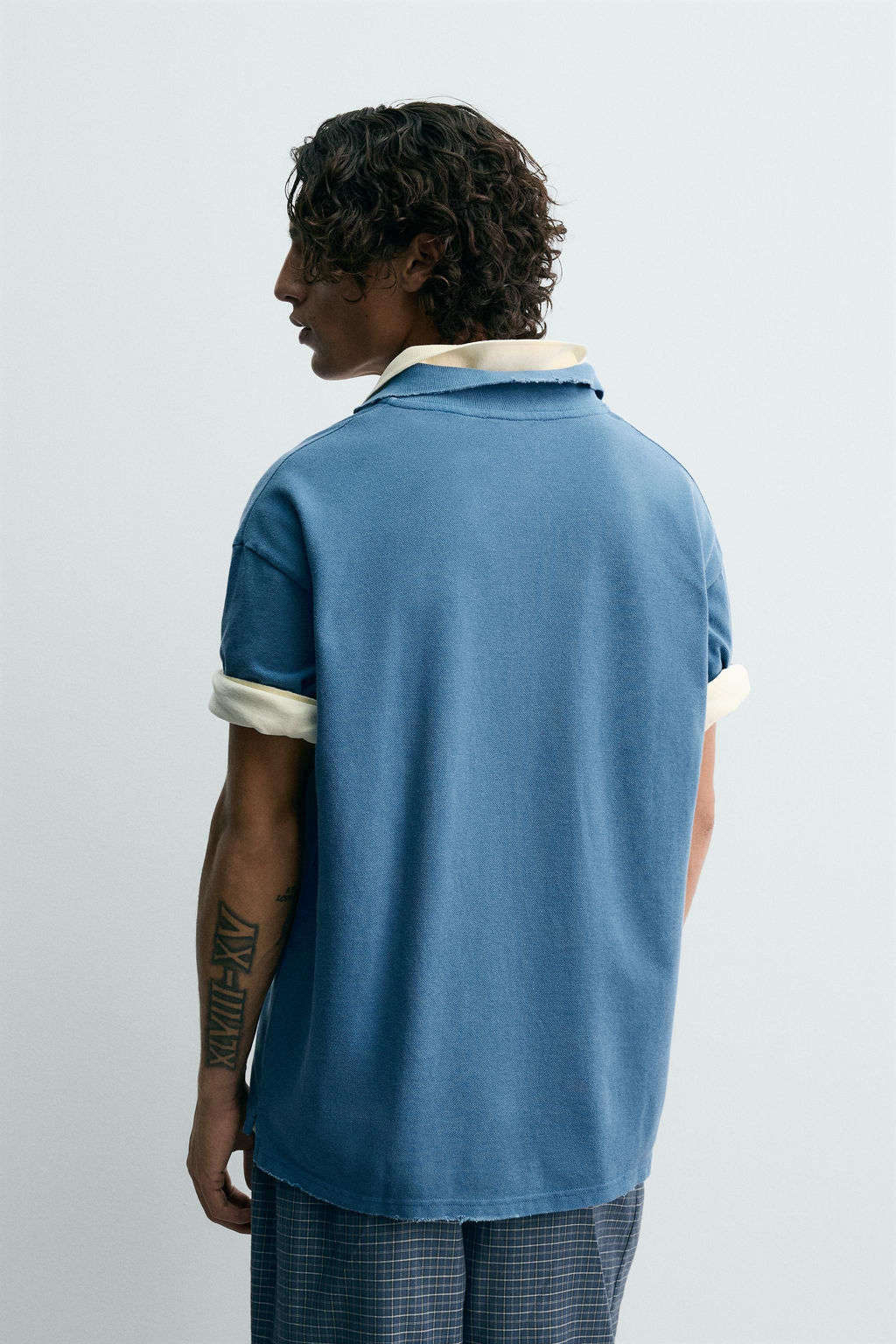 WASHED PIQU_ POLO SHIRT - Zara фото 3