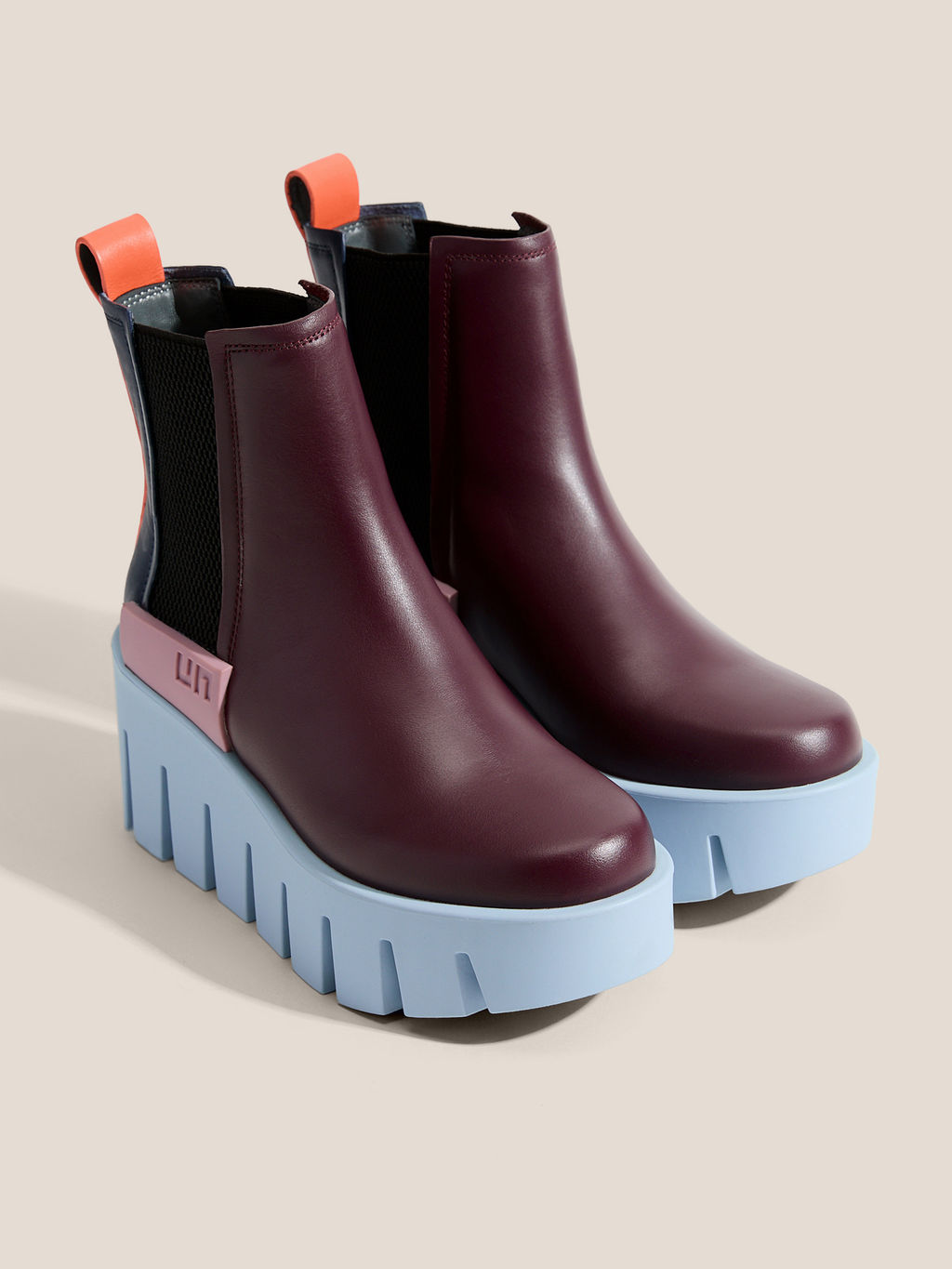 Ботильоны UNITED NUDE Grip Chelsea Lo IV Артикул 4637196, винный