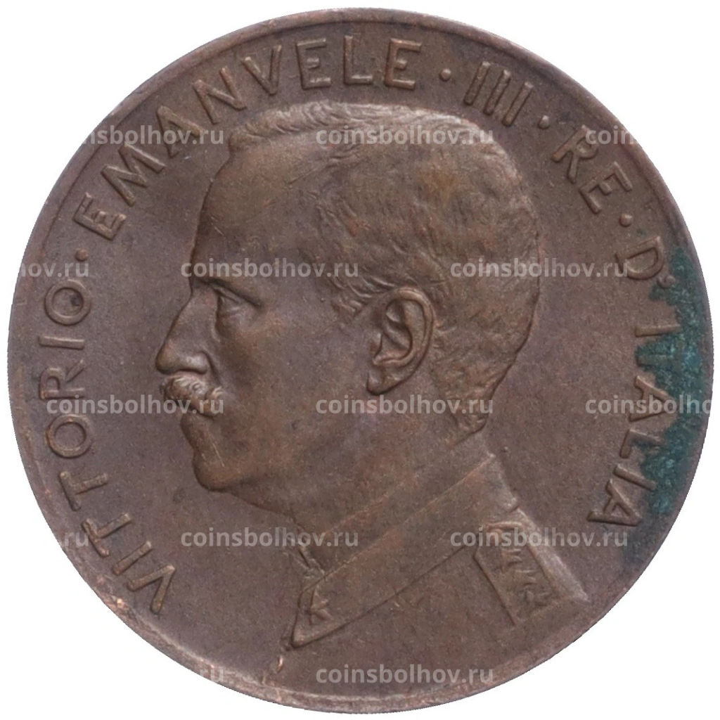 2 чентезимо 1915 года Италия