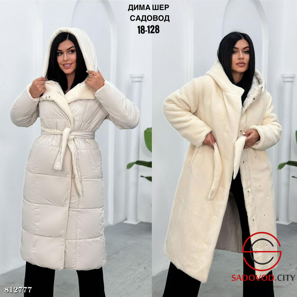 Женская куртка с капюшоном двусторонняя - Bruno фото 3