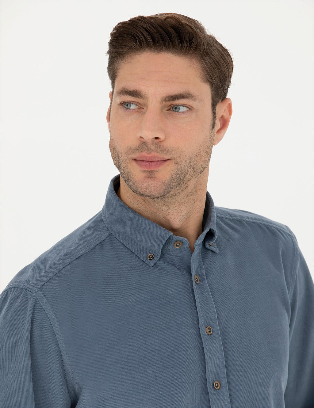 Koyu Mavi Regular Fit Uzun Kollu G_mlek - Pierre cardin фото 2