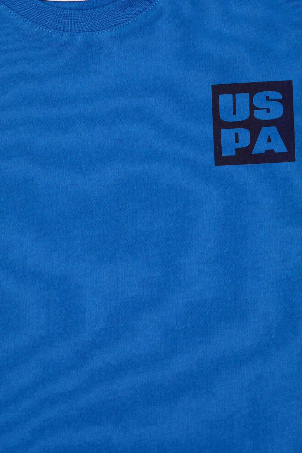 Erkek _ocuk Koyu Mavi Bisiklet Yaka Ti__rt - U.s. polo assn фото 3