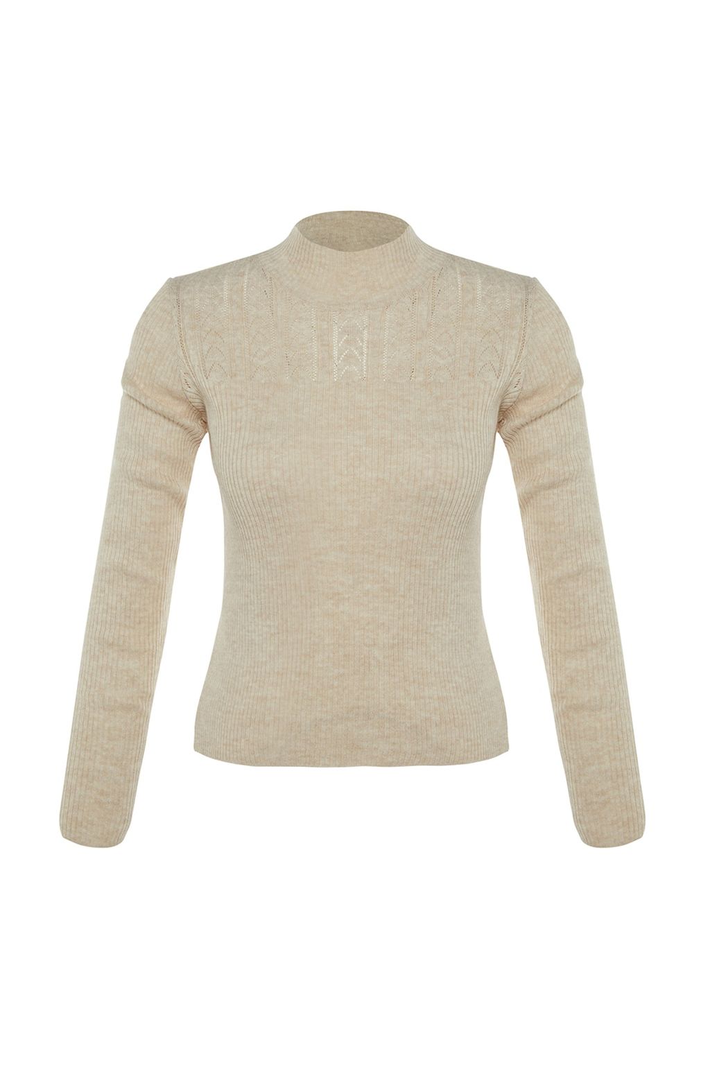 Tas Ajurlu/Delikli Triko Kazak TWOAW21KZ0934 - Trendyolmilla фото 8