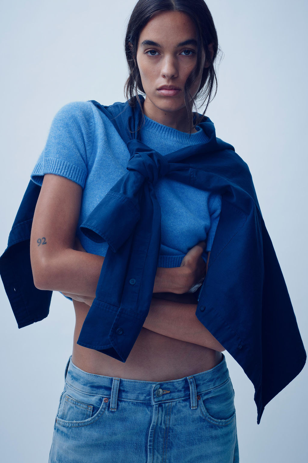 WOOL AND CASHMERE KNIT SWEATER