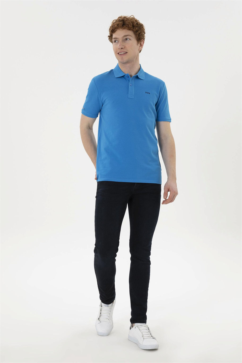 Мужская базовая футболка Saks - U.s. polo assn фото 4