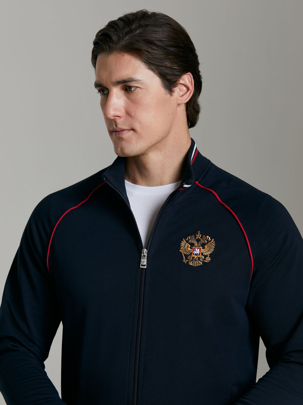 Спортивный костюм мужской RUSSIA 11M-RR-1488 - Addic фото 3