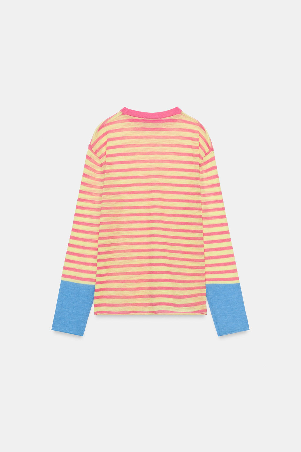 JERSEY PUNTO RAYAS / Rosa pastel - Zara фото 9