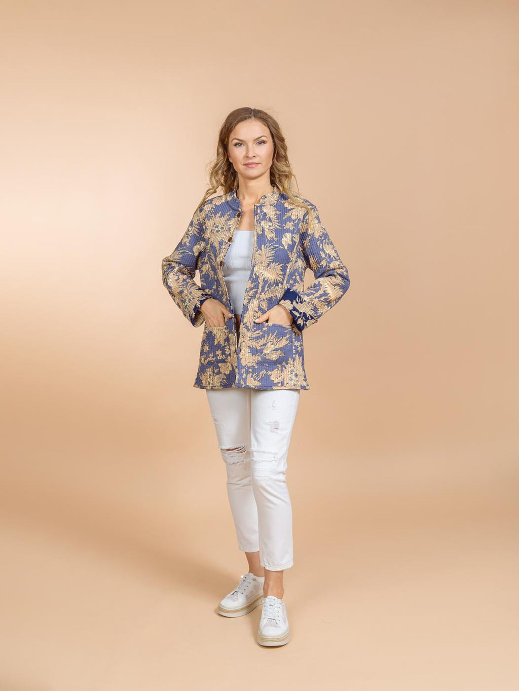 Жакет двухсторонний стеганый № 900-17 (Лето-2025) - Ганг фото 6