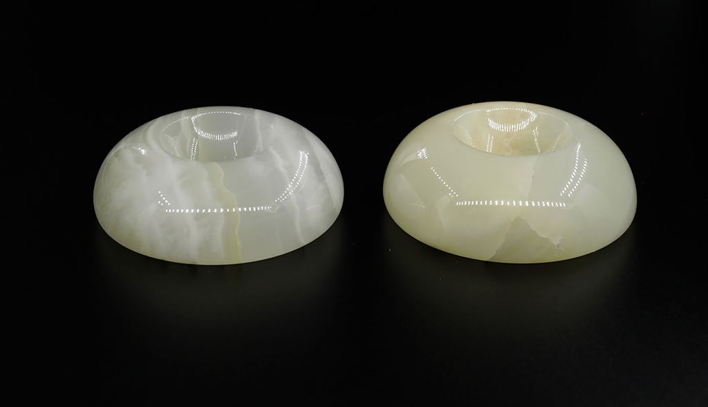 Подставка под шар оникс 5см, 2", оникс светлый