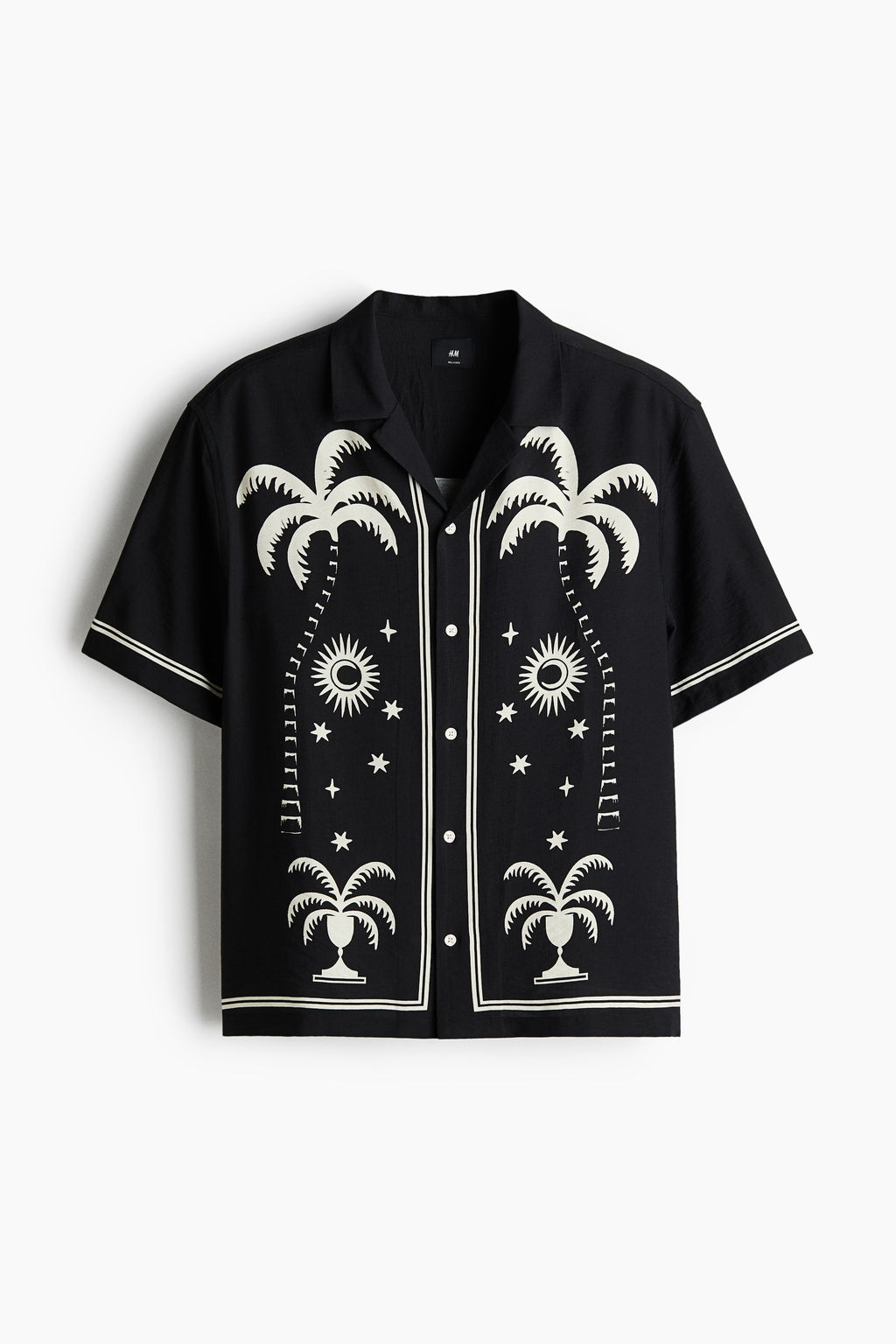 Camisa resort estampada Relaxed Fit - H&m фото 2
