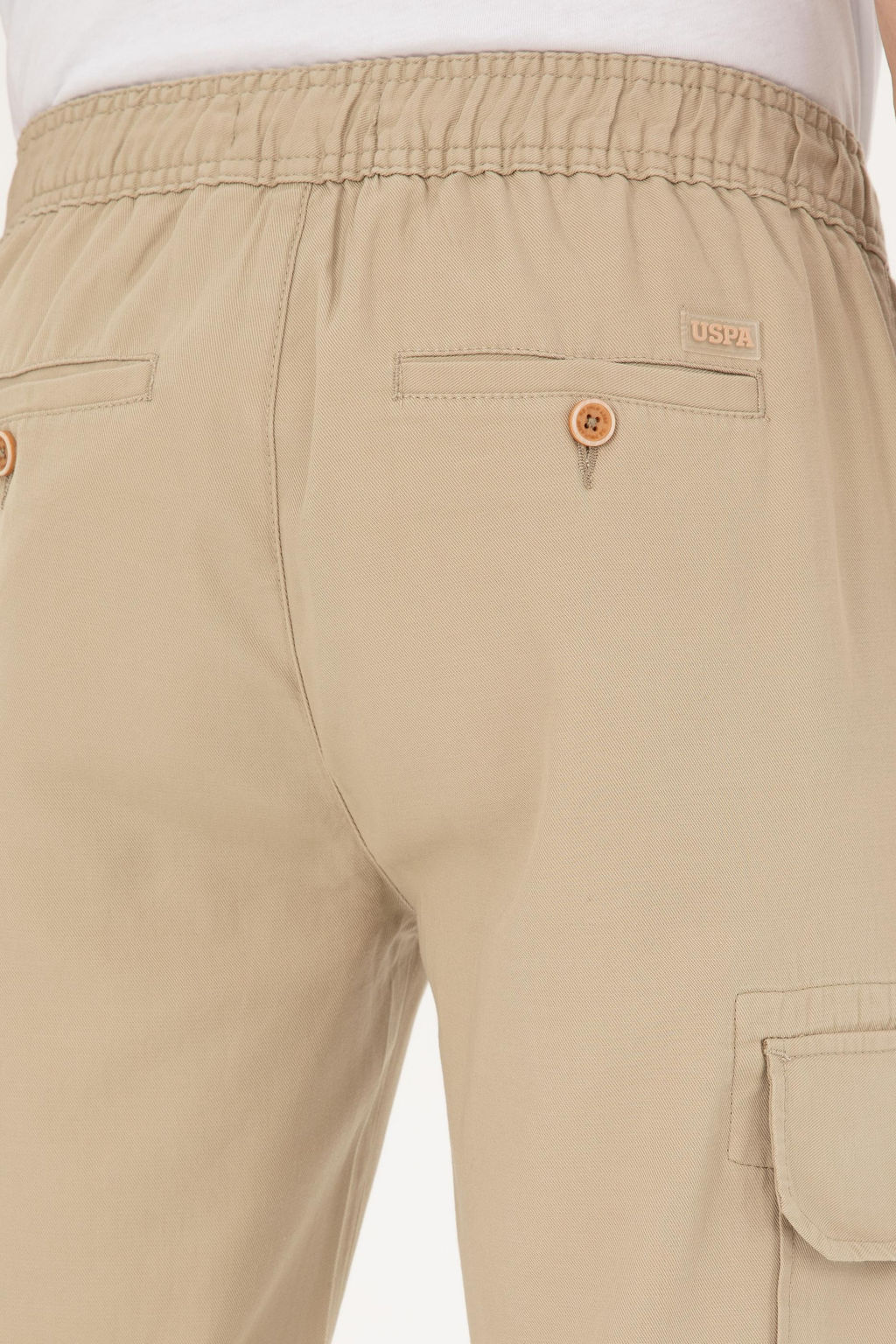 U. S. Polo Assn / Мужские брюки из плотной ткани светло-хаки - U.s. polo assn фото 12