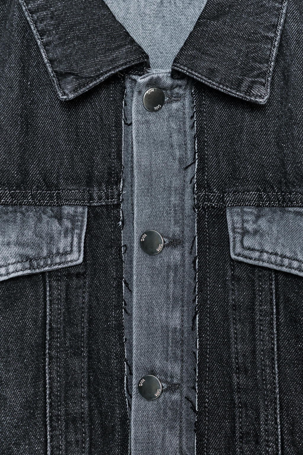 CAZADORA Z1975 CORTA DENIM CONTRASTE / Gris - Zara фото 11