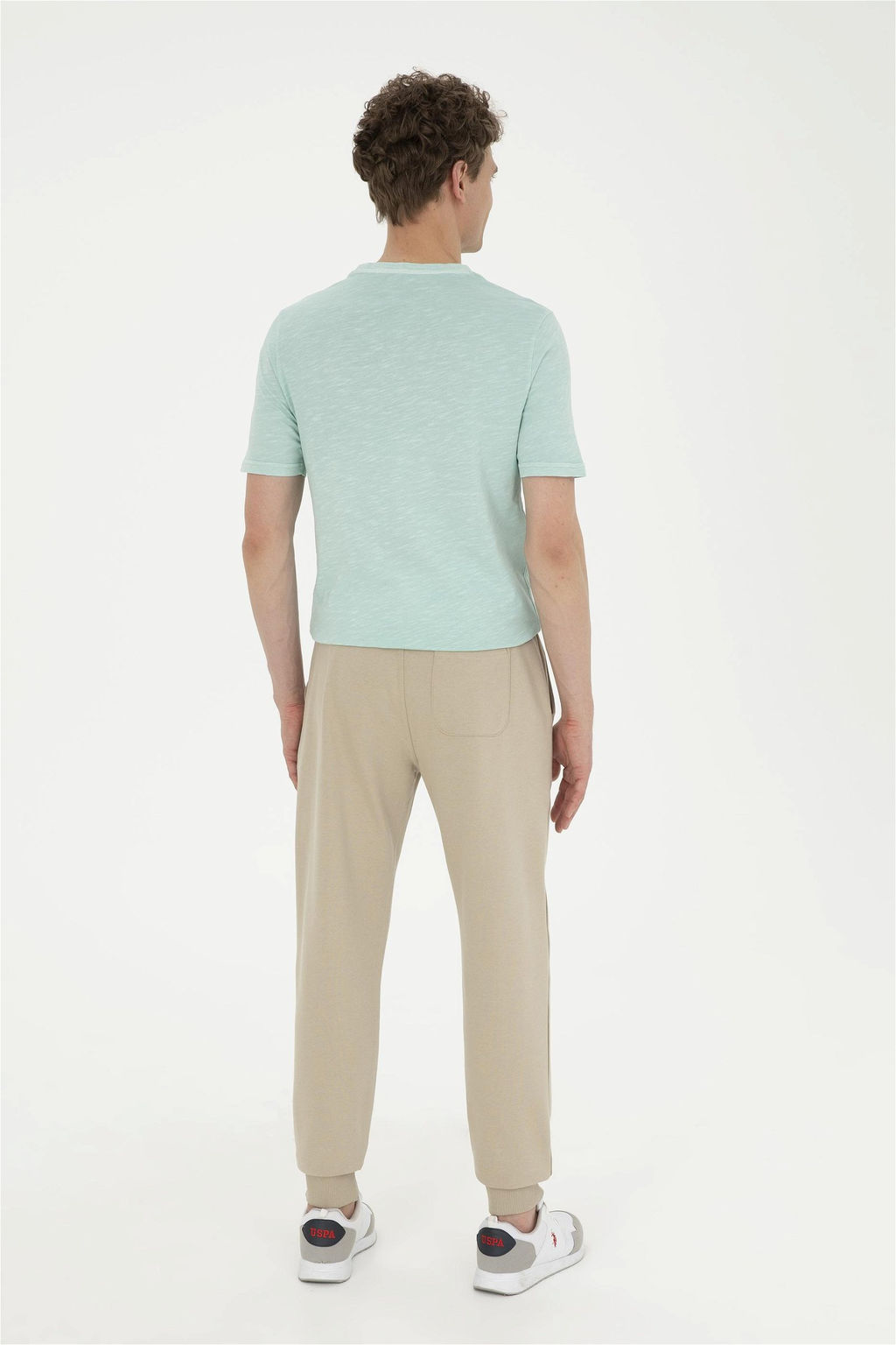 Мужские спортивные штаны светло-хаки Неожиданная скидка в корзине - U.s. polo assn фото 4