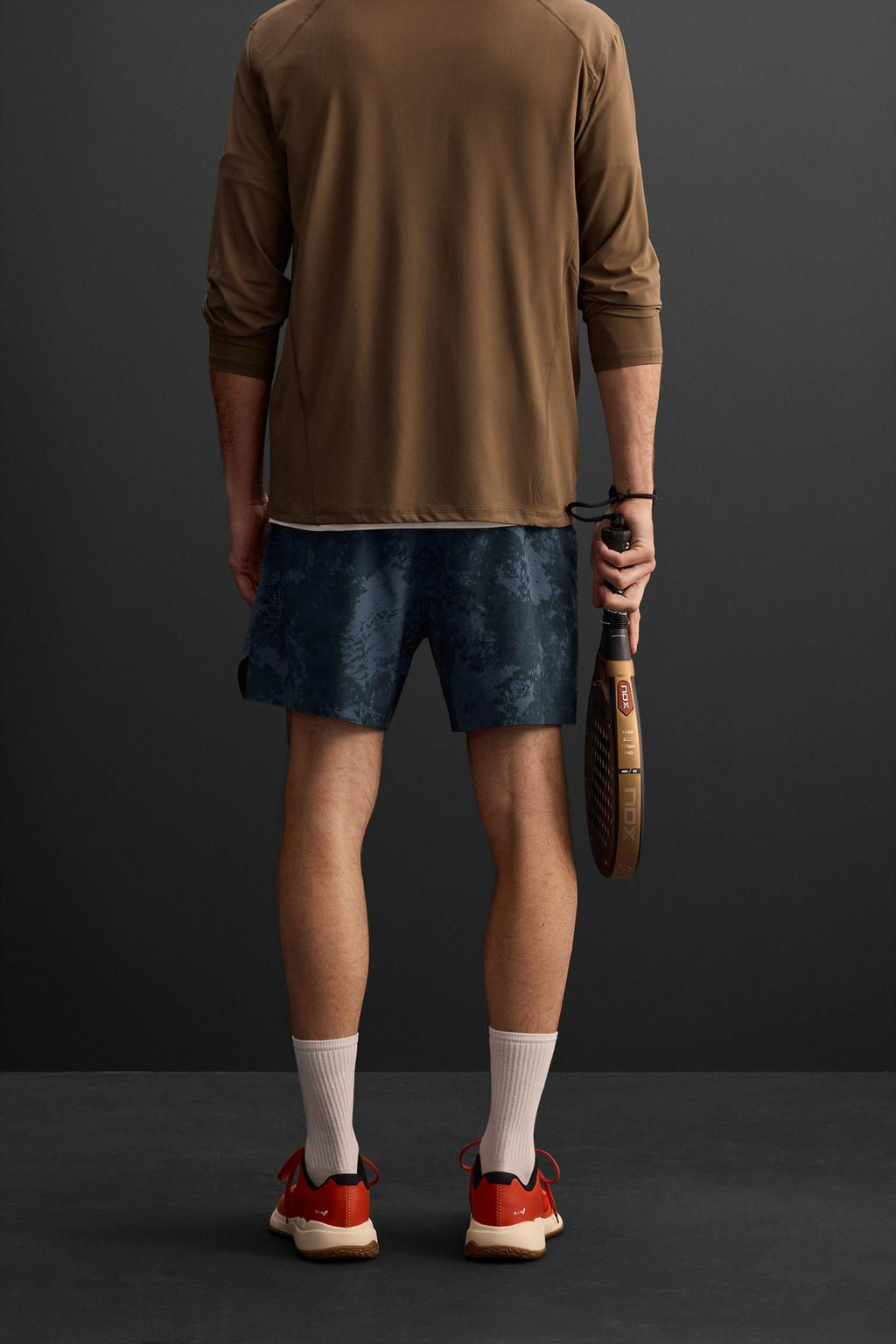 PRINTED TRAINING SHORTS - Zara фото 11