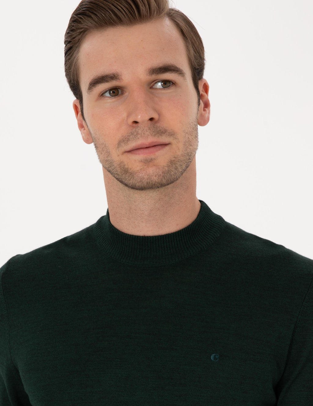 Z_mr_t Slim Fit Basic Kazak - Cacharel фото 2