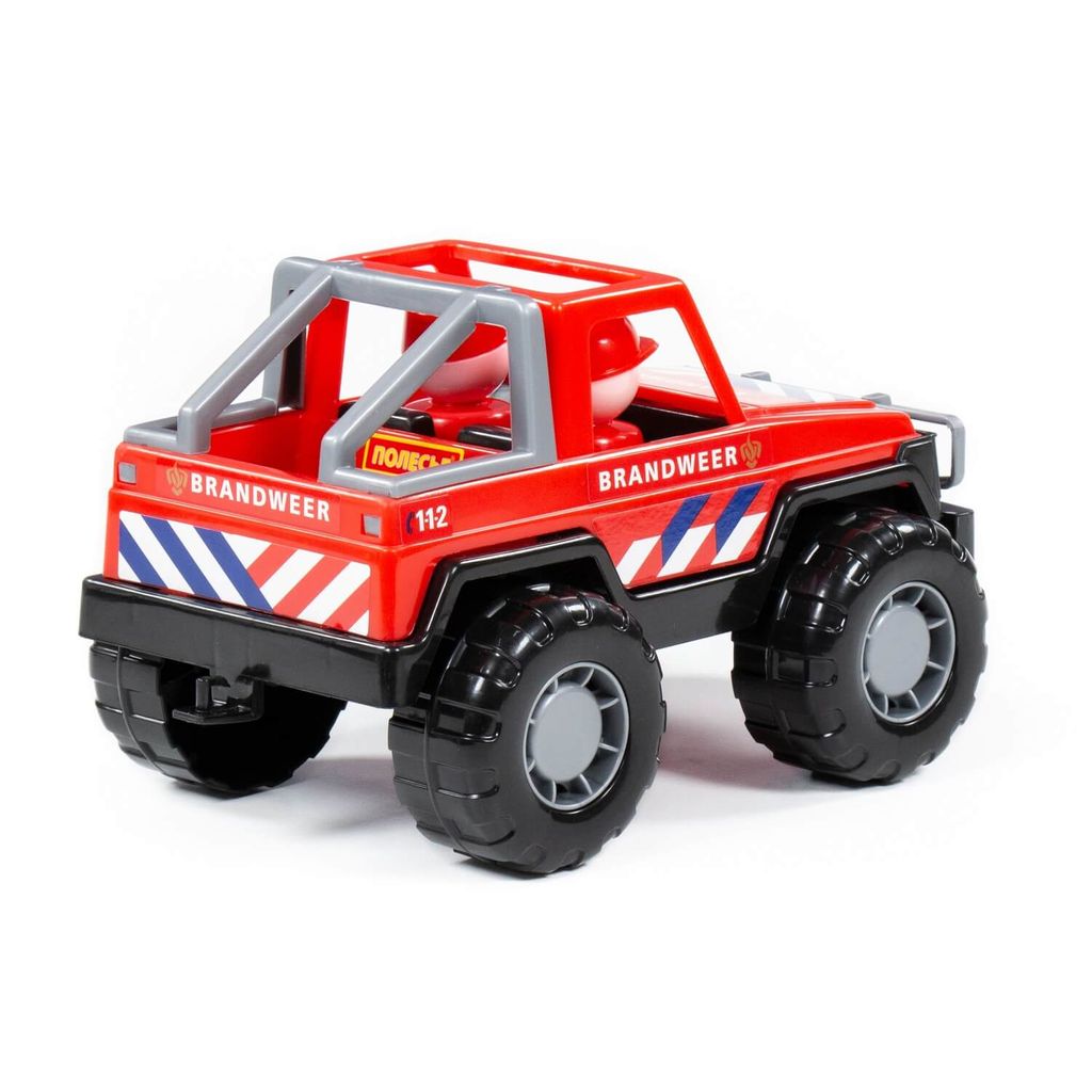 Автомобиль-джип пожарный Сафари (NL) (в сеточке) - Полесье фото 4