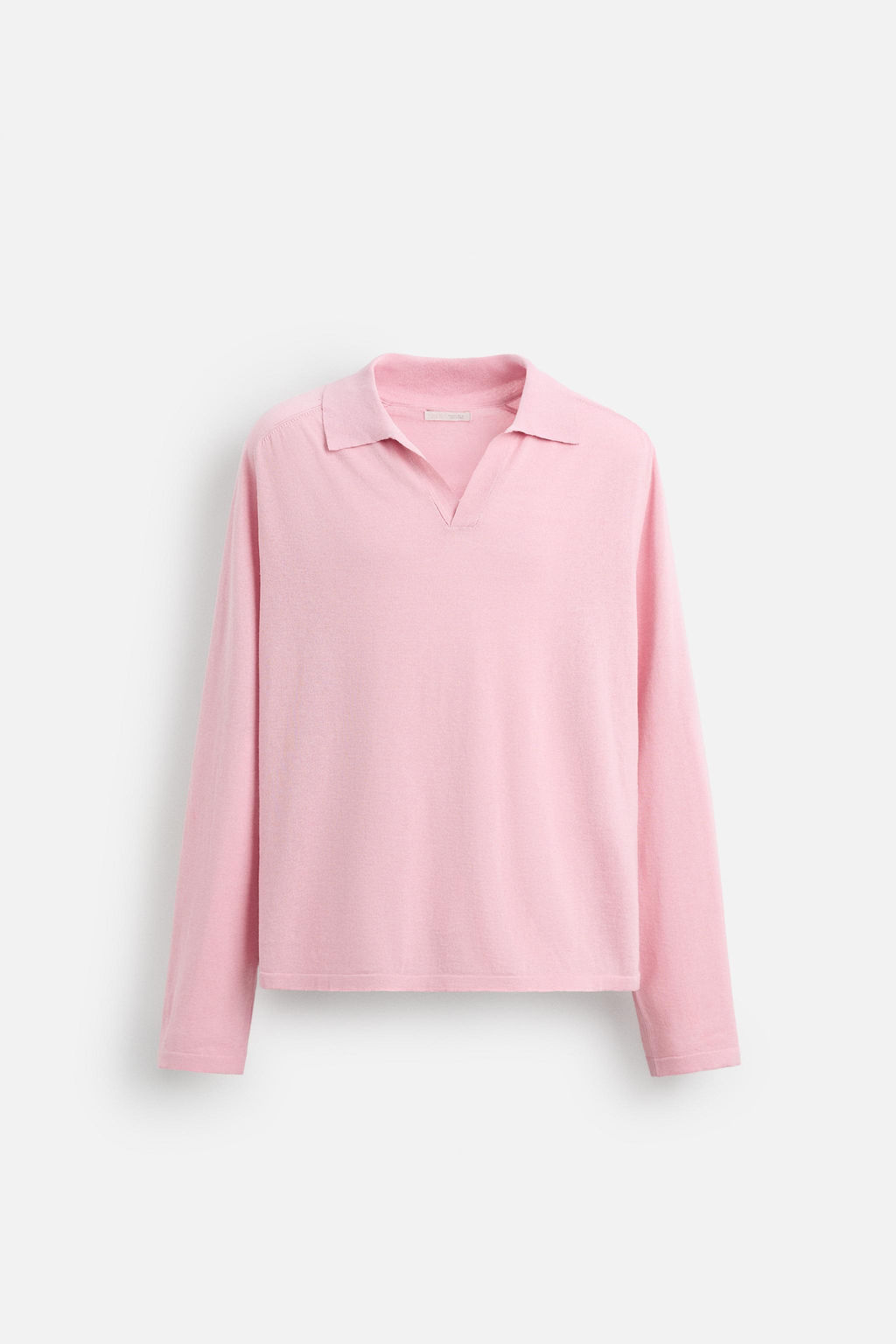 LIGHTWEIGHT KNIT POLO SHIRT - Zara фото 6