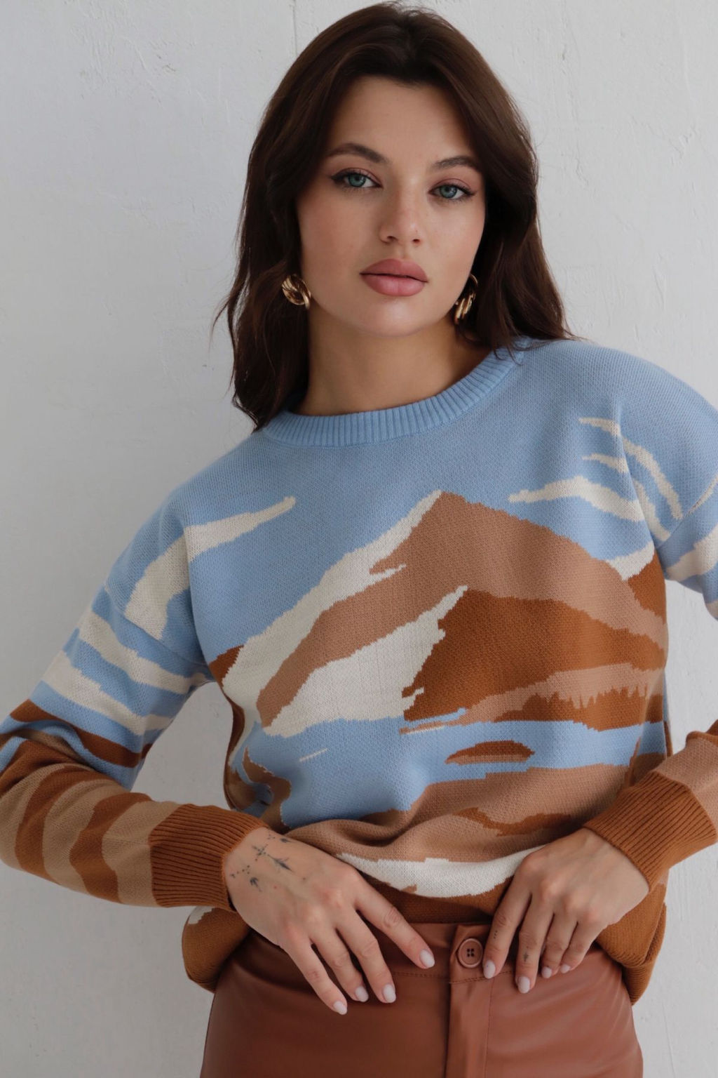 Свитер  Горы с шерстью мериноса - Martichelli фото 6