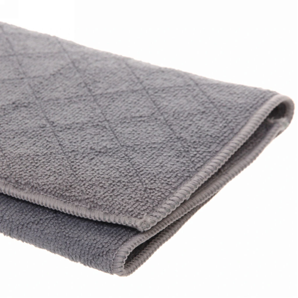 Цена за 2 шт. Коврик для сушки посуды 38*50см "Ромбы" серый