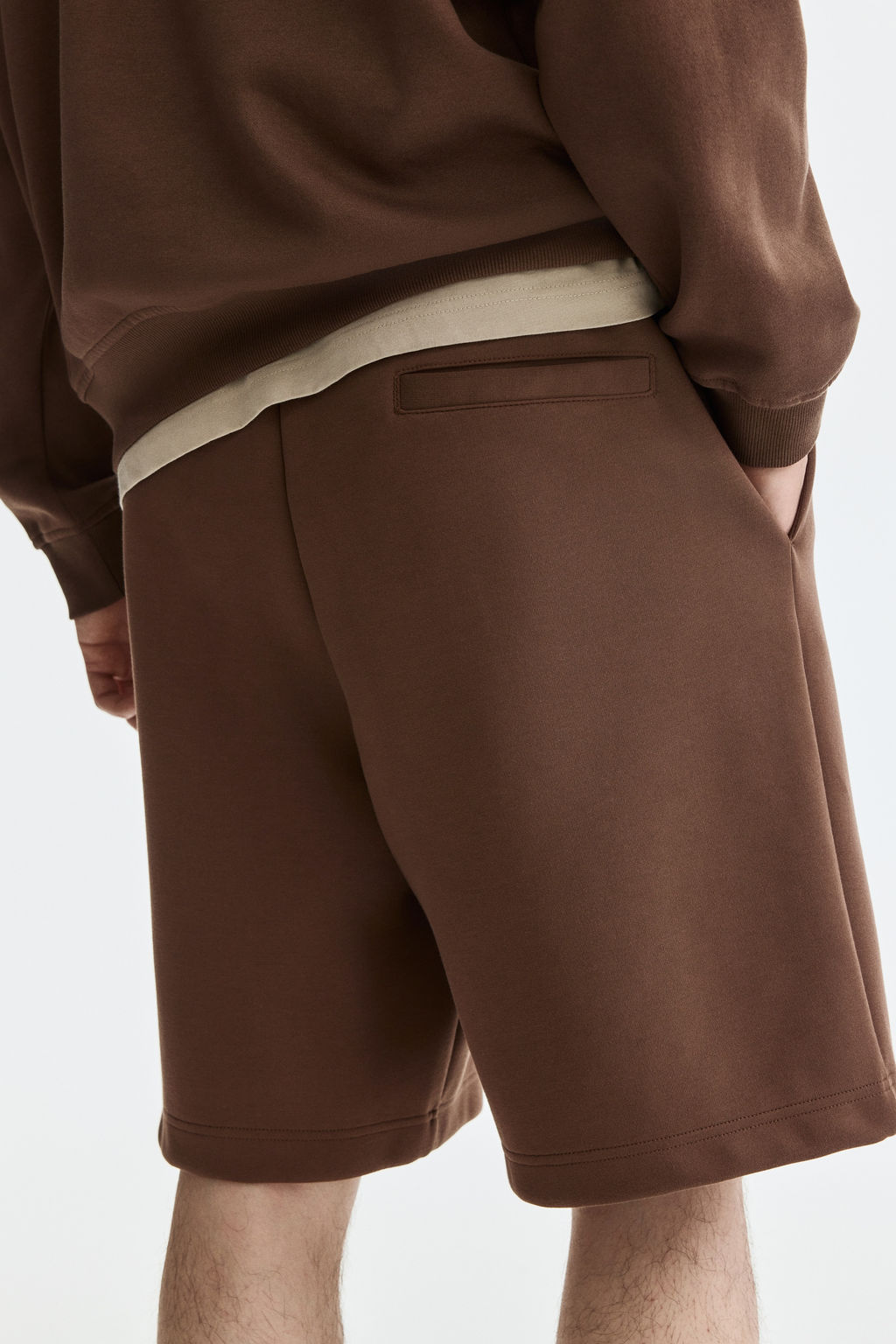 Pantal?n corto interlock Relaxed Fit - H&m фото 9