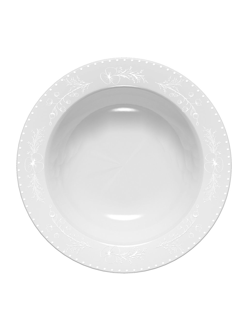 Тарелка суповая SPRING ROMANCE 23см - Domenik фото 2