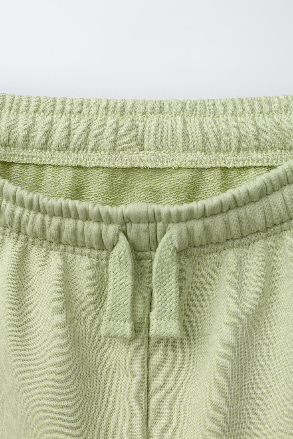 BERMUDA FELPA LISA / verde lavado - Zara фото 4