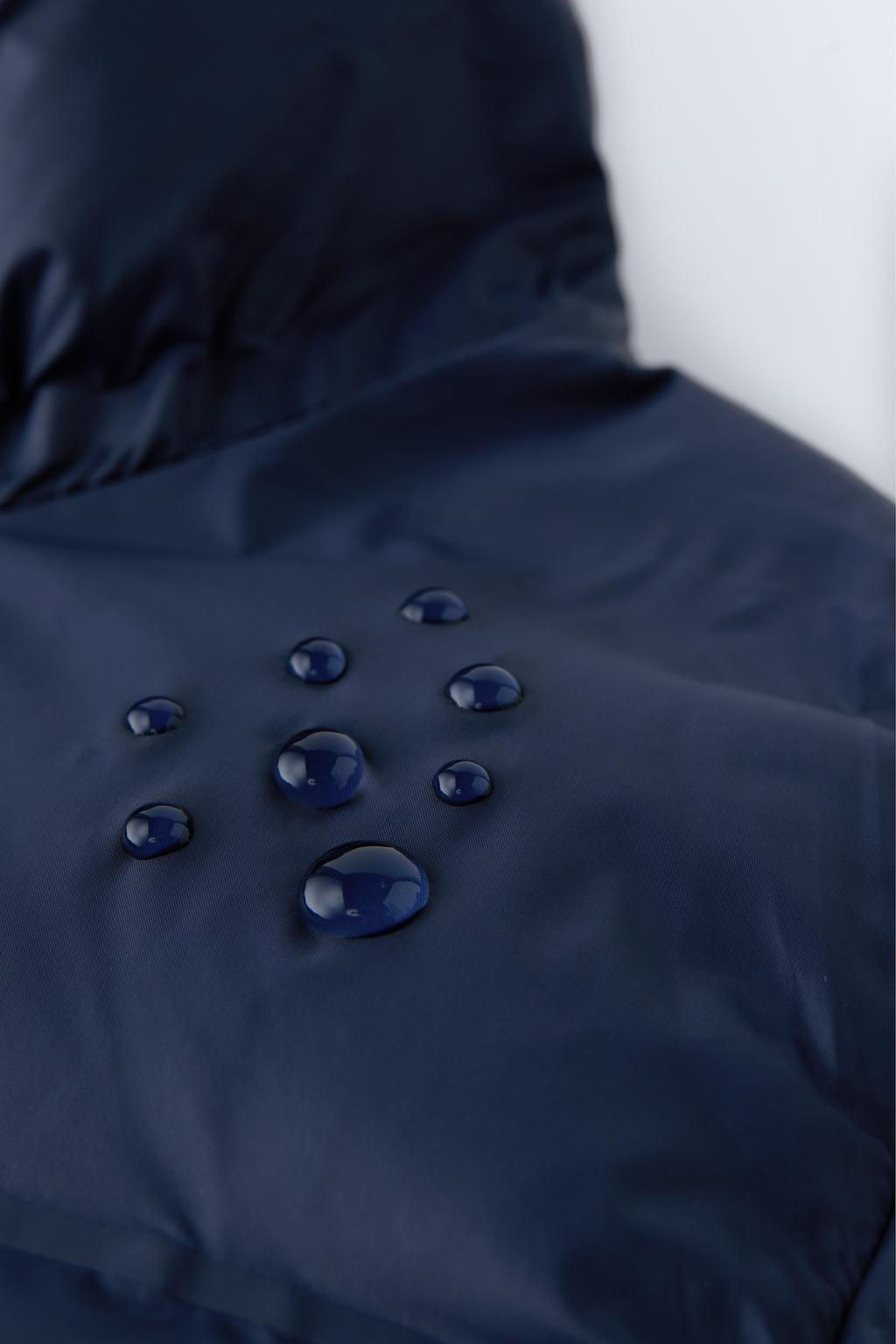 WATER-REPELLENT HOODED PUFFER JACKET - Zara фото 26