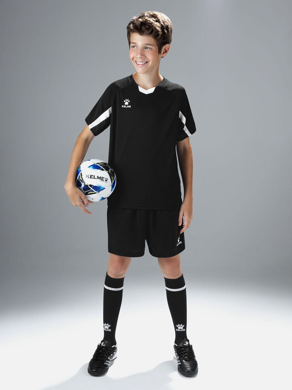 Детские шорты KELME Football Shorts Black