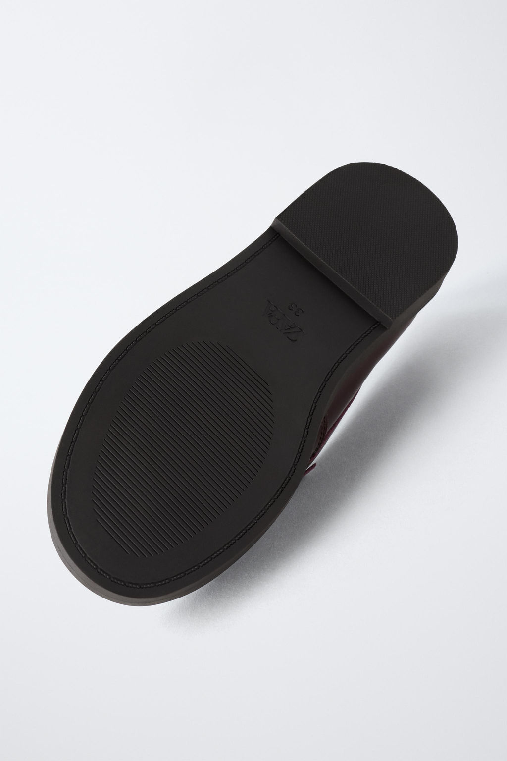 LEATHER TASSEL LOAFERS LIMITED EDITION - Zara фото 7