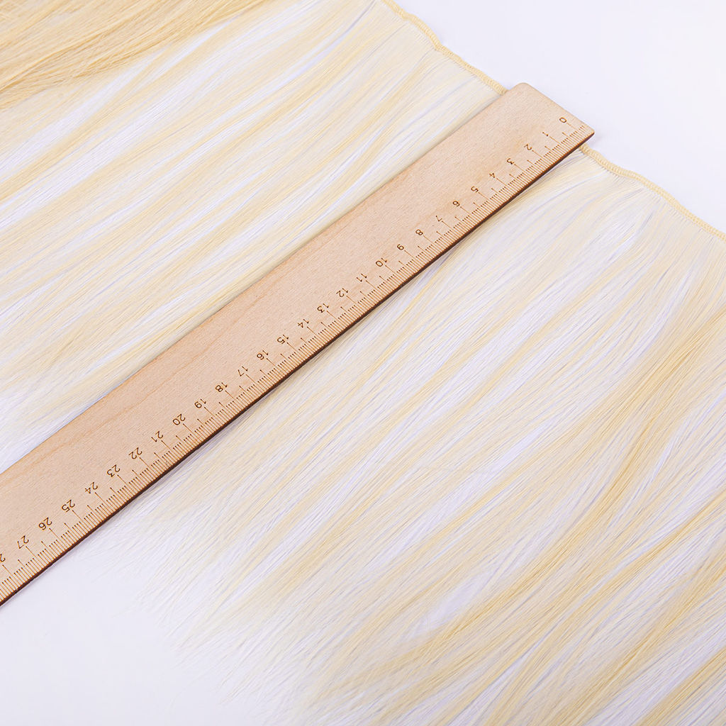 HobbyBe HAR-3 Тресс для кукол 25 см 100 см 34 г 01 св.пшеничный