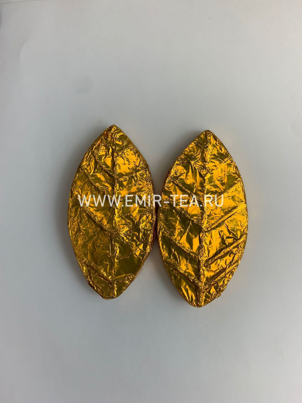 Цзинь Чжи (Золотой Лист)-Ген Пуэр в форме лист 8гр DC037