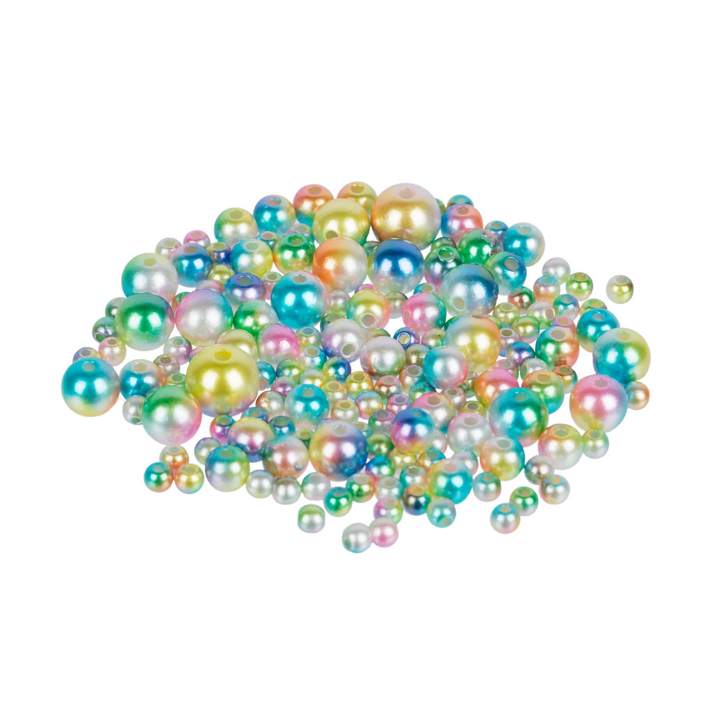 Бусина Zlatka MIX пластик PBBM-01 10 х 10 г 0.2 г №03 ассорти