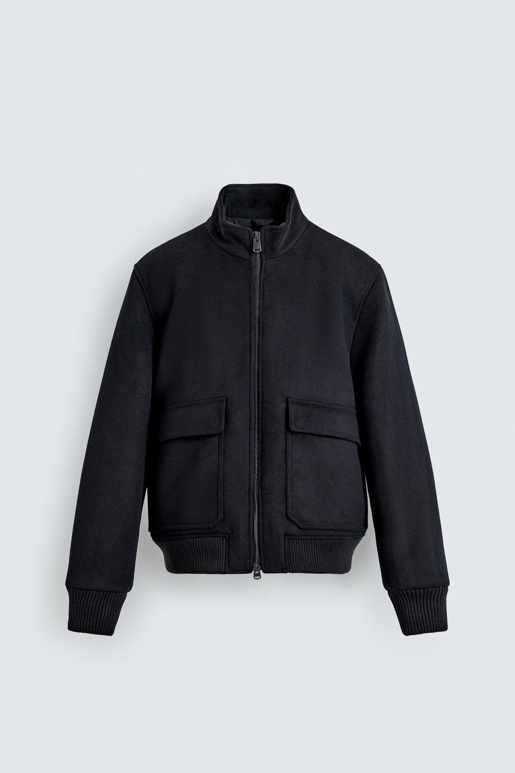 QUILTED JACKET WITH WOOL - Zara фото 7
