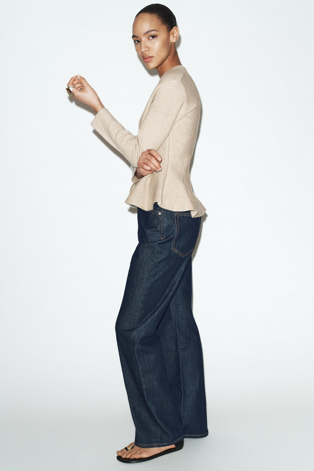 PEPLUM CARDIGAN - Zara фото 11