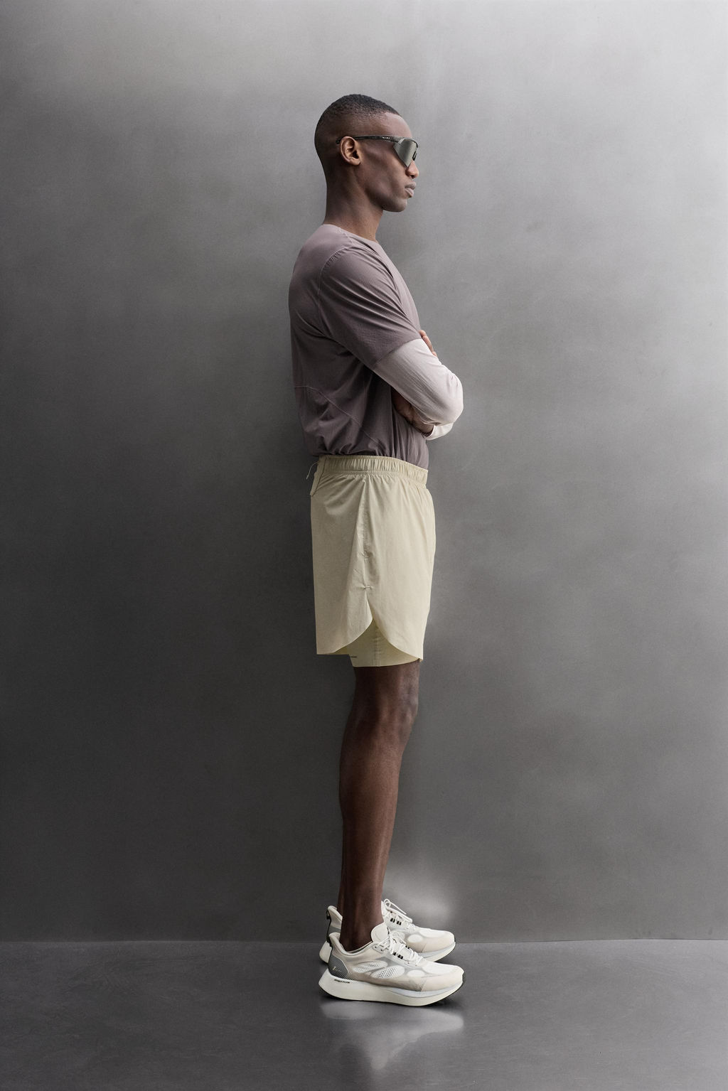PANTALONES CORTOS RUNNING 2 EN 1 / Morado - Zara фото 4