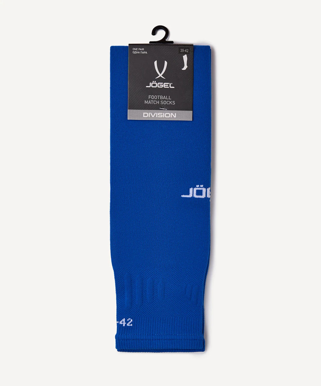 Гольфы футбольные JOGEL MATCH FOOTLESS SOCKS, синий