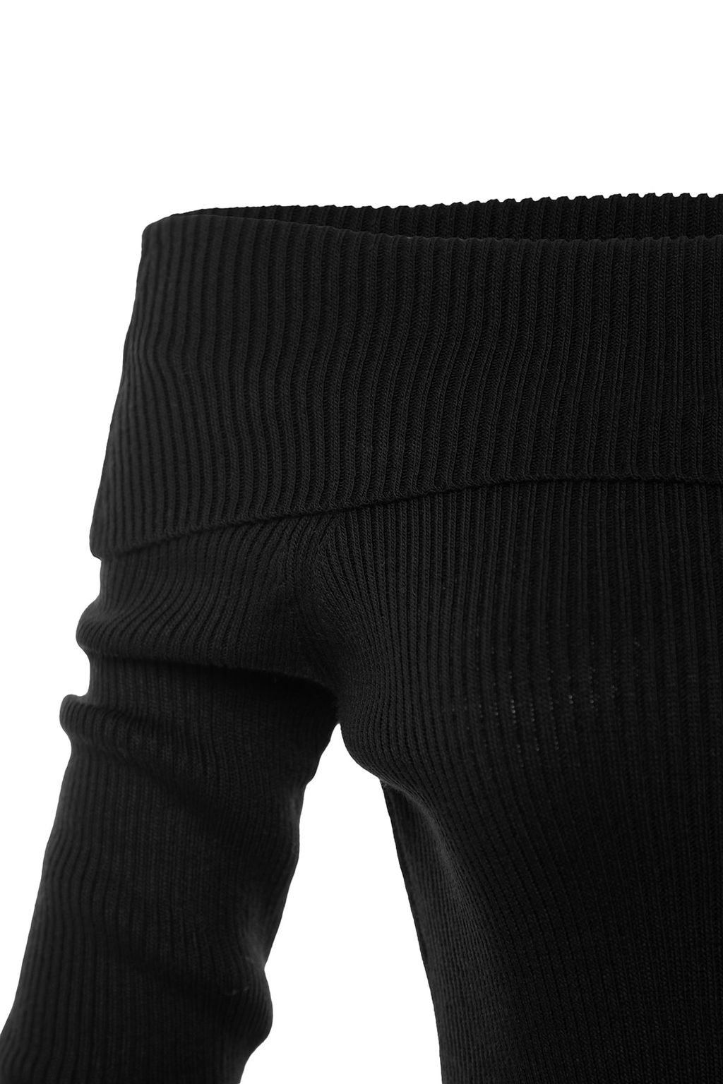 Tas Super Crop Carmen Yaka Triko Kazak TWOAW22KZ1897 - Trendyolmilla фото 14