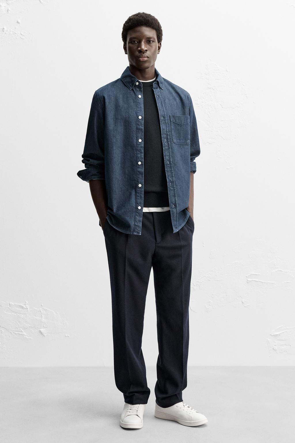 LEATHER TRAINERS - Zara фото 9