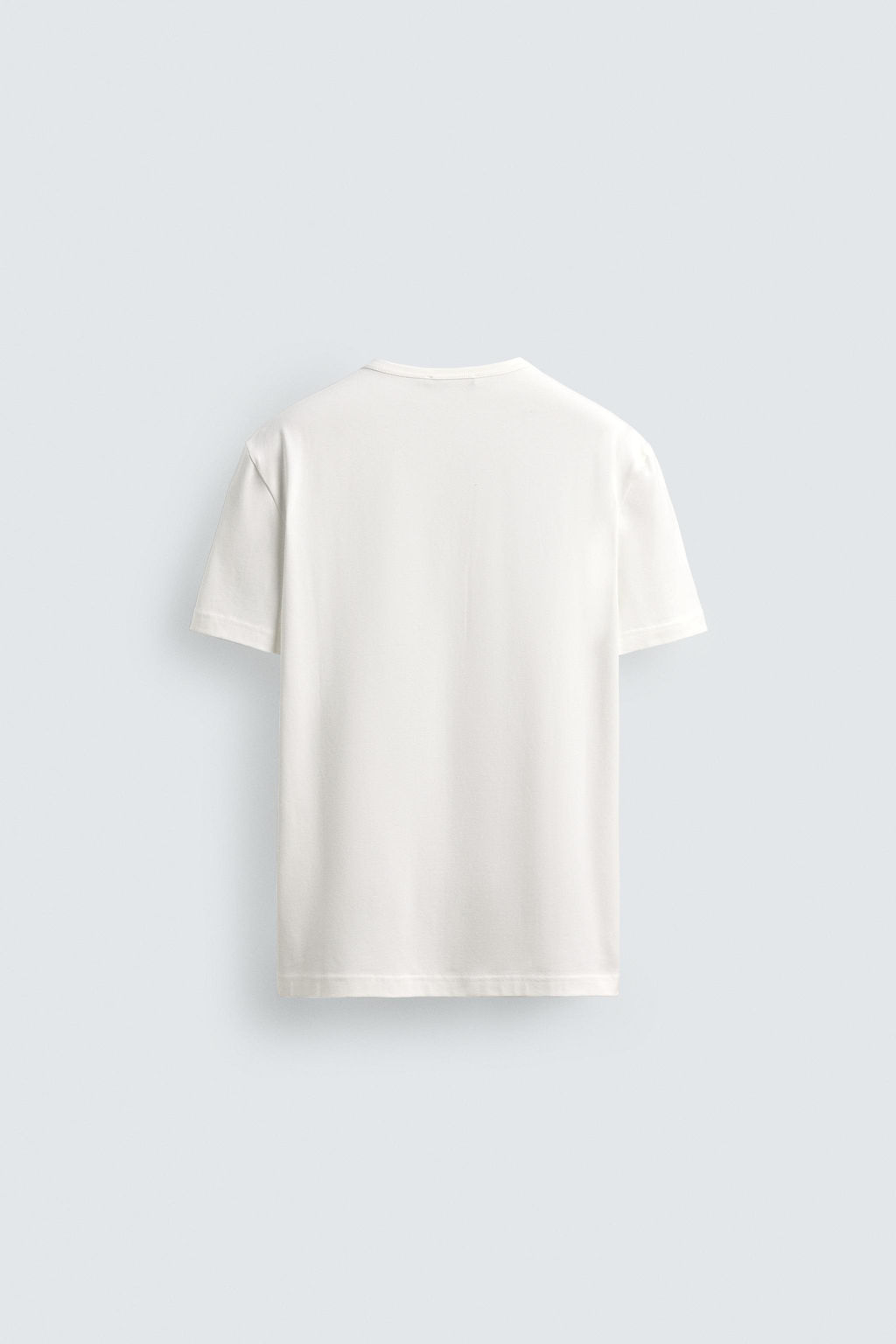 HENLEY NECK T-SHIRT - Zara фото 8