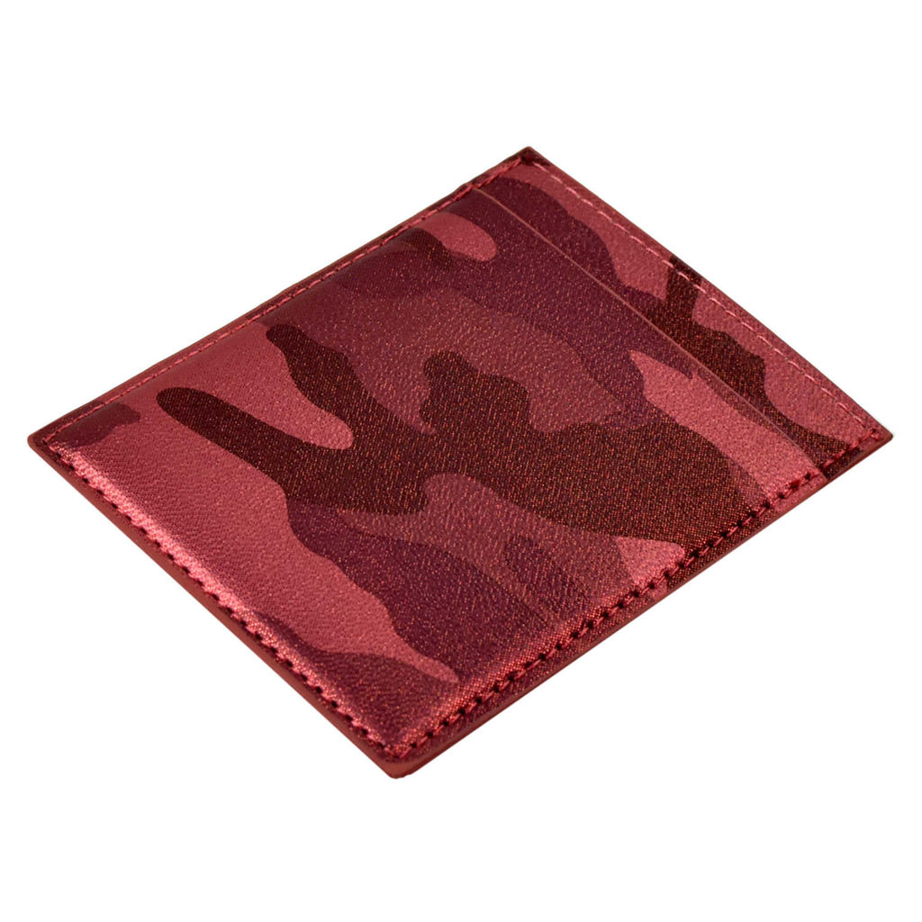 Чехол д/пласт. карт арт.47747/50 КАМУФЛЯЖ КРАСНЫЙ МЕТАЛЛИК - Феникс+ фото 4