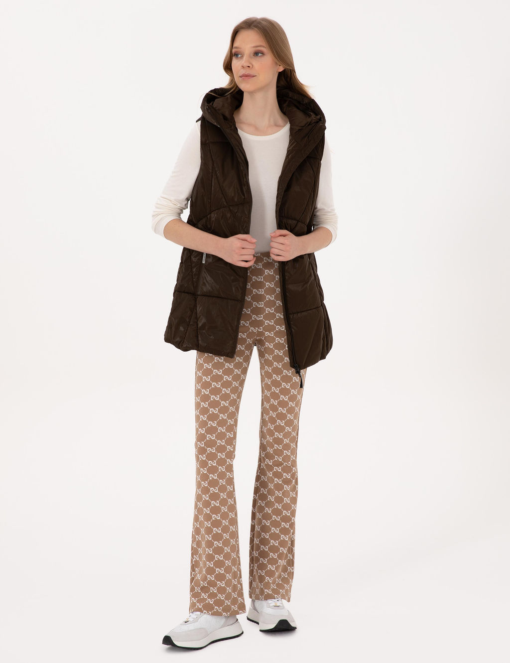 Kahverengi Regular Fit Yelek - Pierre cardin фото 4