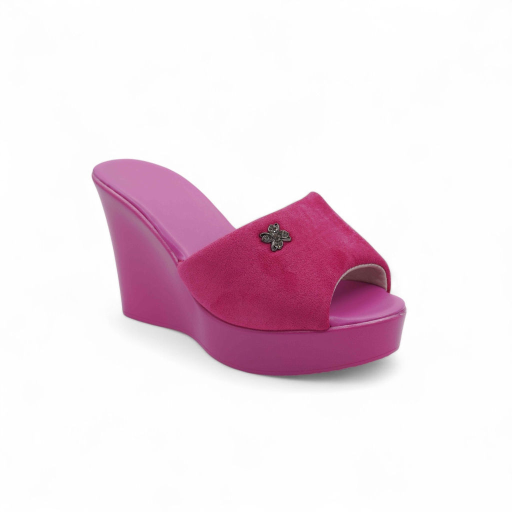 Босоножки на платформе R22-8THR розовые