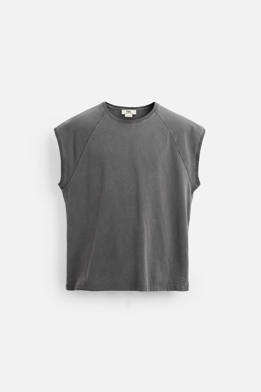 RELAXED FIT TANK TOP - Zara фото 15