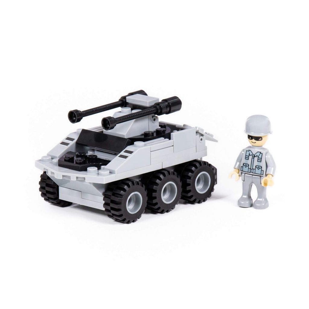 Конструктор Классик Армия-1.3 (100 элементов) (в коробке) - Полесье фото 4