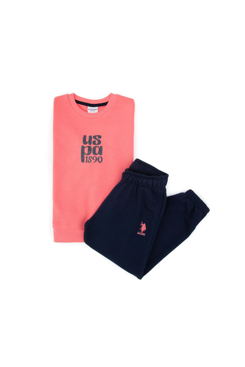 K_z _ocuk Neon Pembe Pijama Tak_m_ Sepette S_rpriz _ndirim