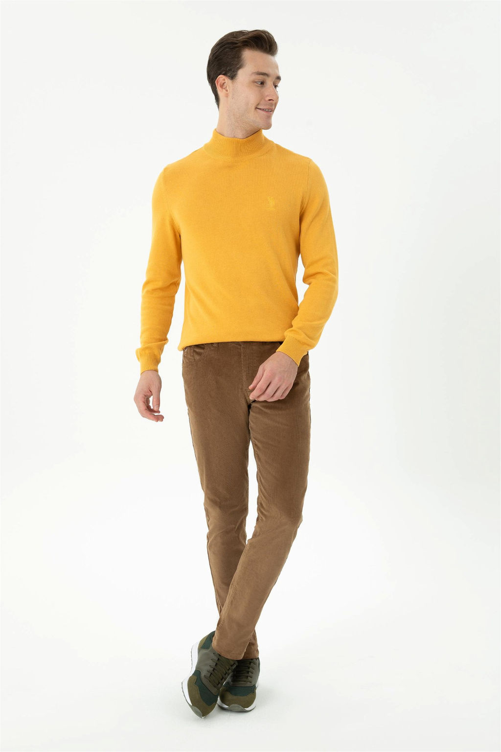 U. S. Polo Assn Мужские брюки из парусины светло-коричневого цвета - U.s. polo assn фото 3