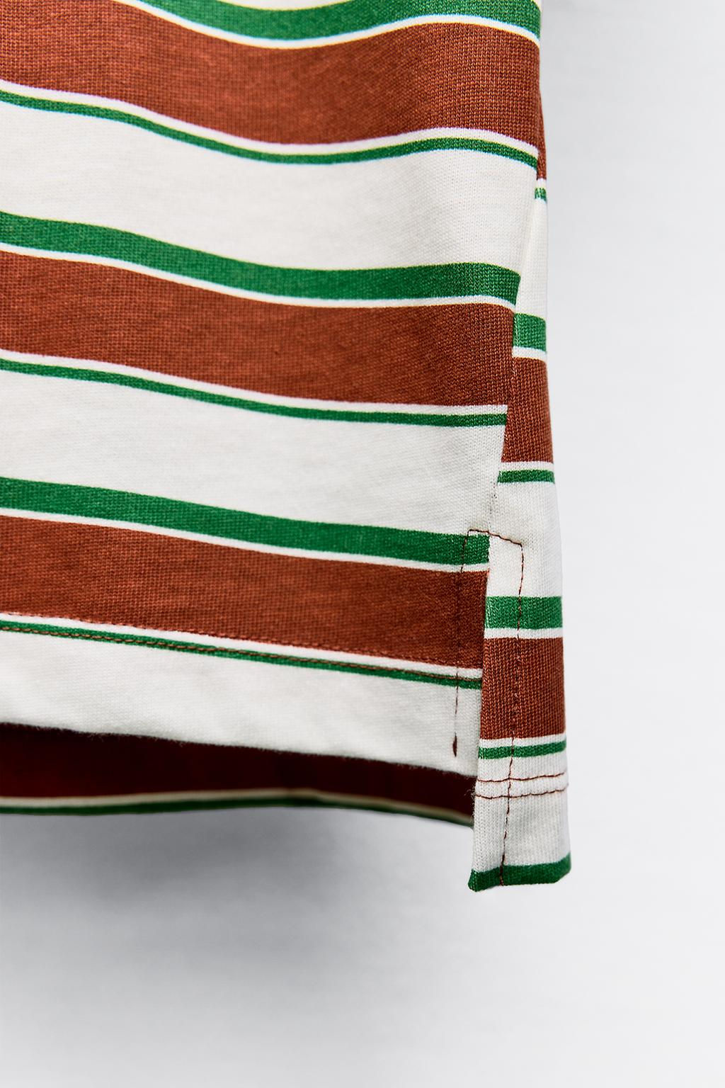 STRIPED T-SHIRT - Zara фото 3