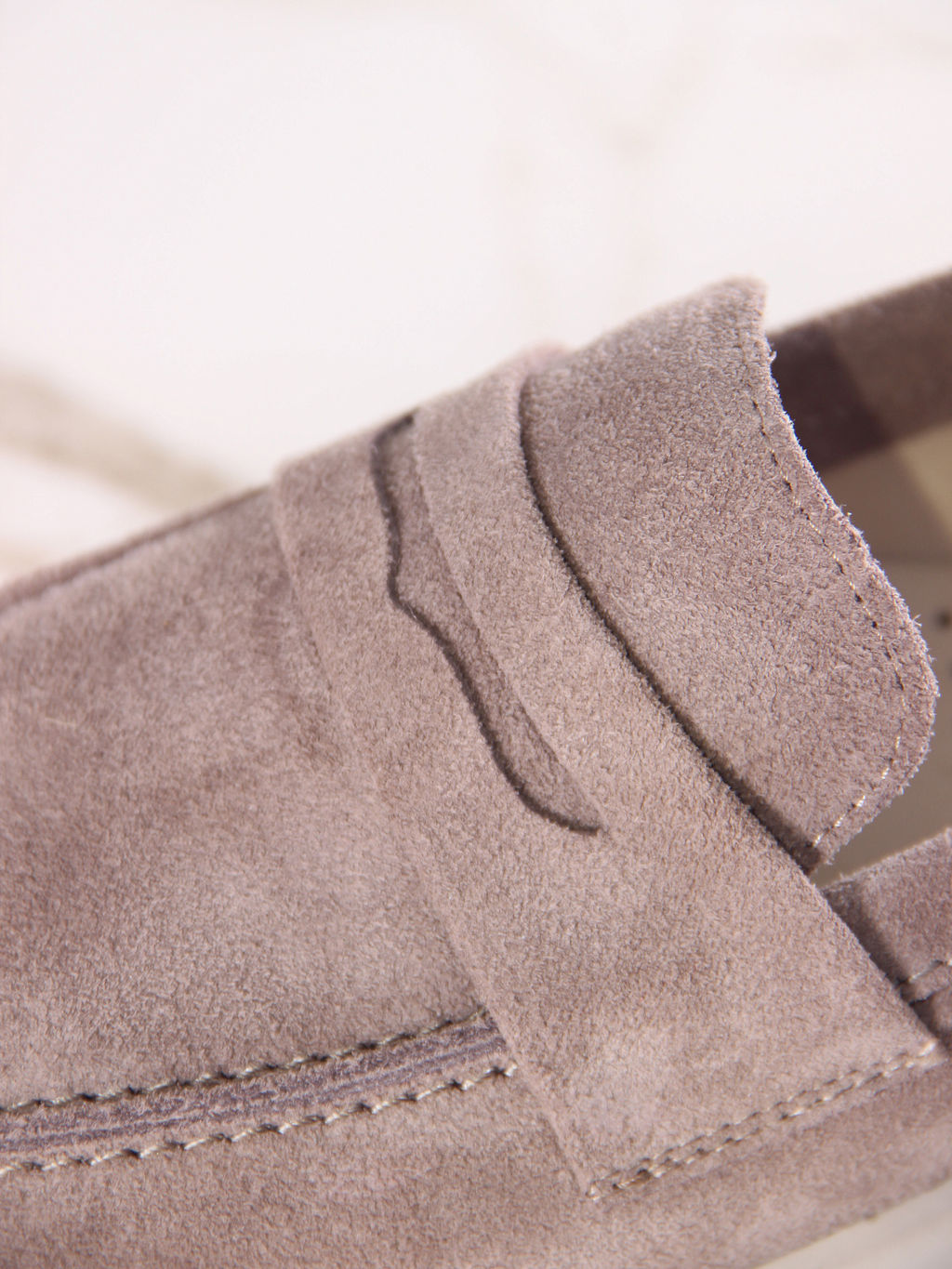 Лоферы туфли 176.1593be.Капучино замша